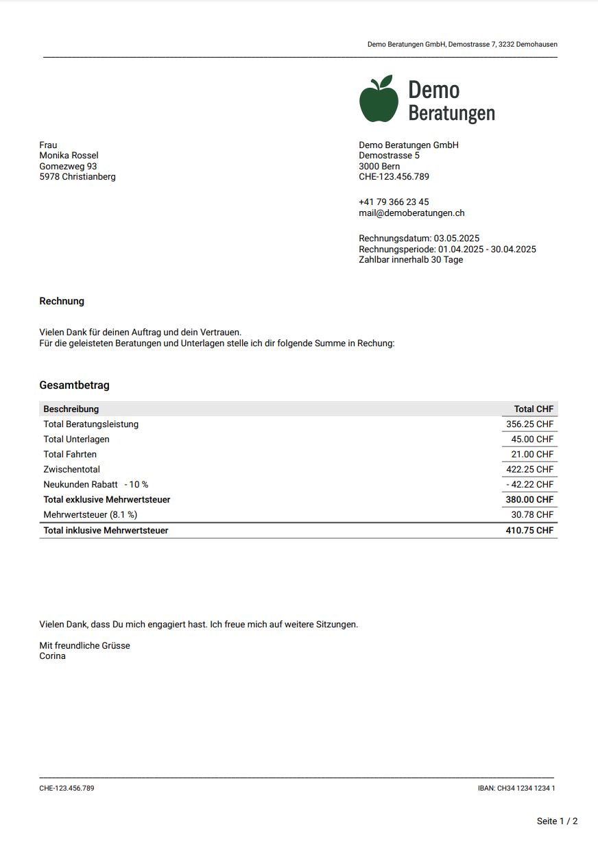 Rechnung